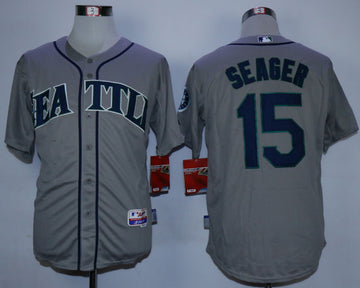 Kyle Seager Seattle Mariners grey jersey