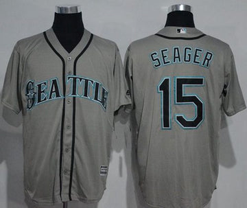 Kyle Seager Seattle Mariners grey jersey