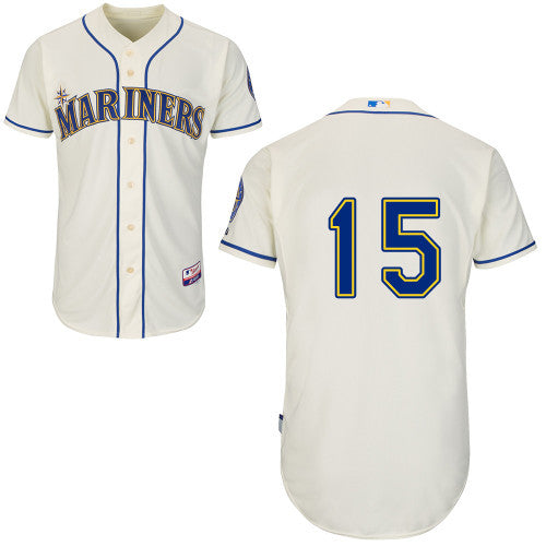 Seager Seattle Mariners cream jersey