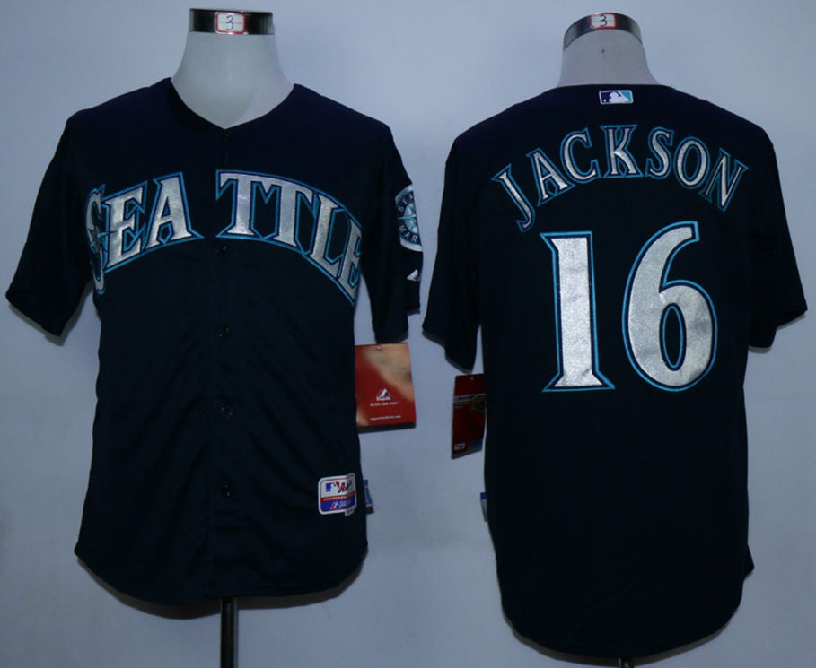 Austin Jackson Seattle Mariners navy jersey