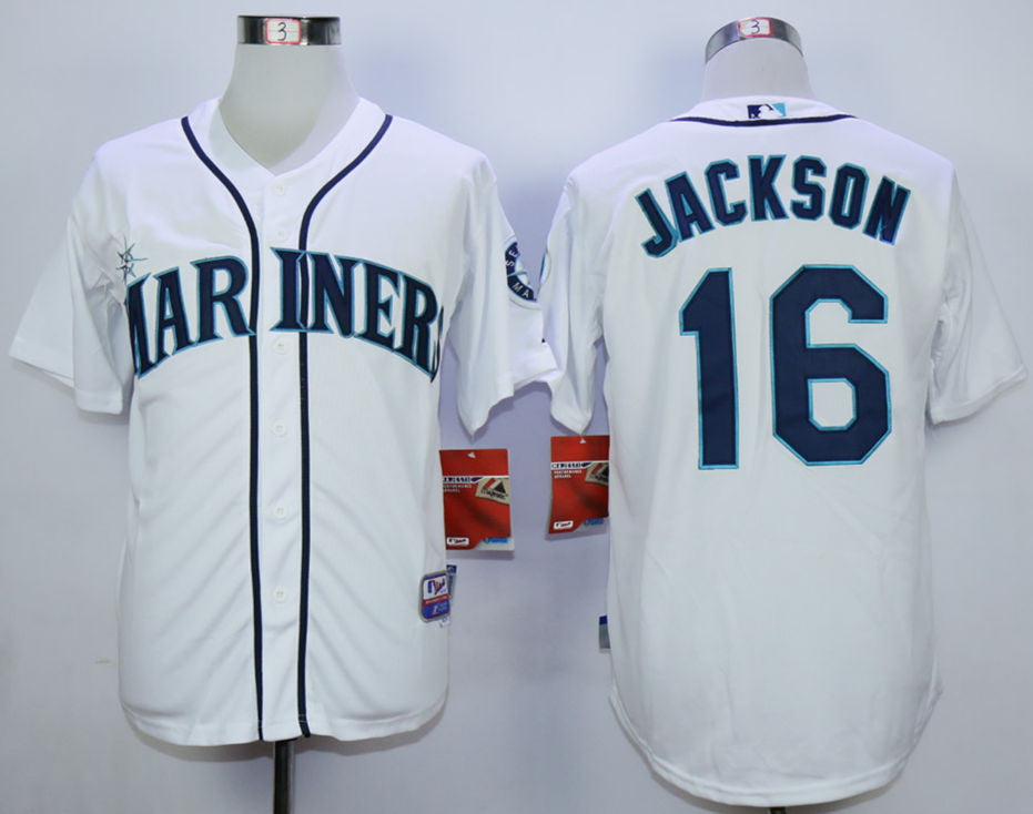 Austin Jackson Seattle Mariners white jersey