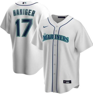 Mitch Haniger Seattle Mariners white jersey