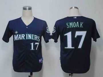 Smoak Seattle Mariners blue jersey
