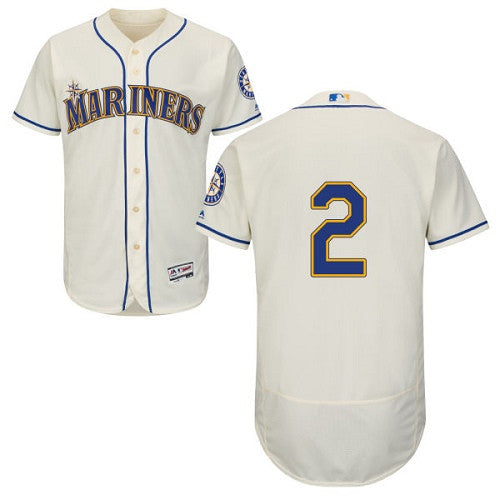 Jean Segura Seattle Mariners cream jersey