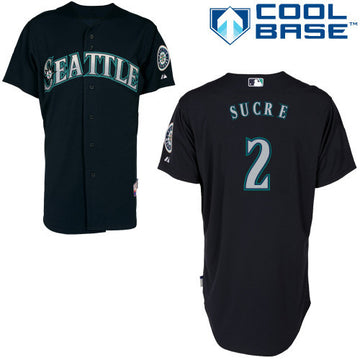 Sucre Seattle Mariners navy jersey