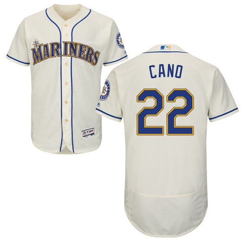 Robinson Cano Seattle Mariners cream jersey