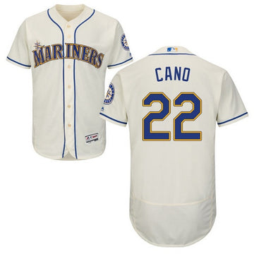 Robinson Cano Seattle Mariners cream jersey