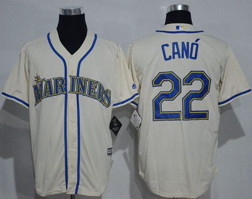 Robinson Cano Seattle Mariners cream jersey