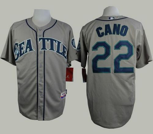 Robinson Cano Seattle Mariners grey jersey
