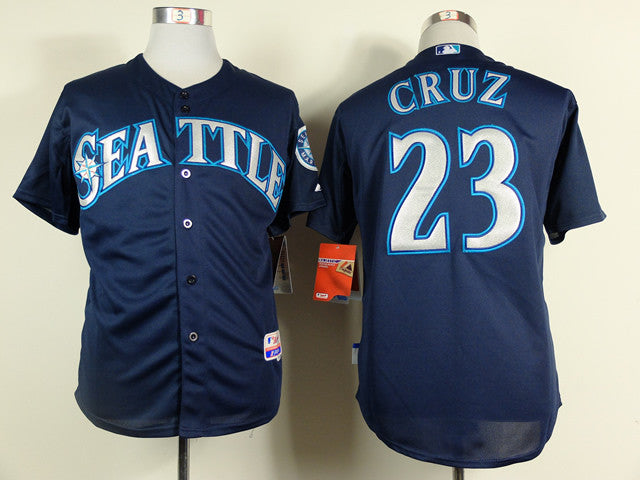 Cruz Seattle Mariners navy jersey