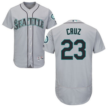 Nelson Cruz Seattle Mariners gray jersey