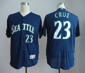 Nelson Cruz Seattle Mariners navy jersey