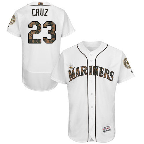 Nelson Cruz Seattle Mariners white jersey