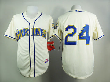 Griffey Seattle Mariners cream jersey