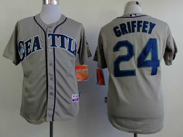 Griffey Seattle Mariners grey jersey