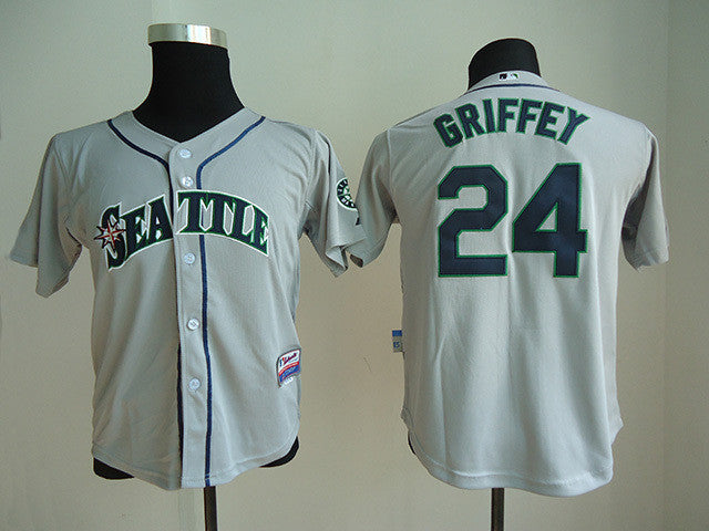 Griffey Seattle Mariners grey jersey