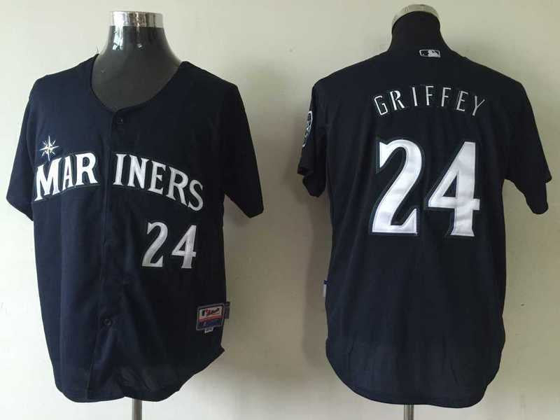 Griffey Seattle Mariners navy jersey