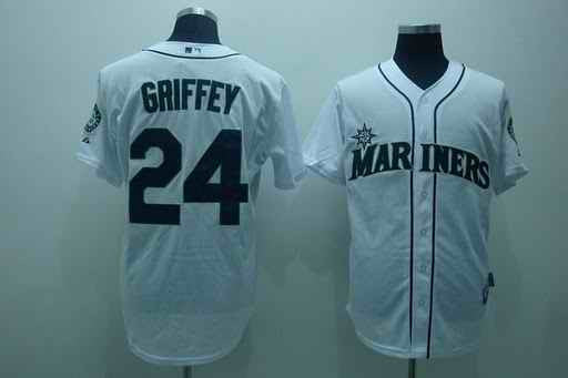 Griffey Seattle Mariners white jersey
