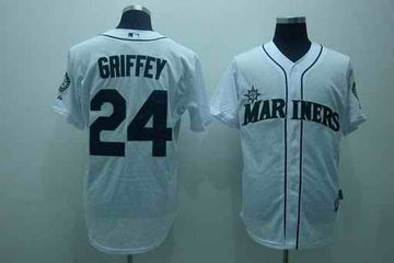 Griffey Seattle Mariners white jersey
