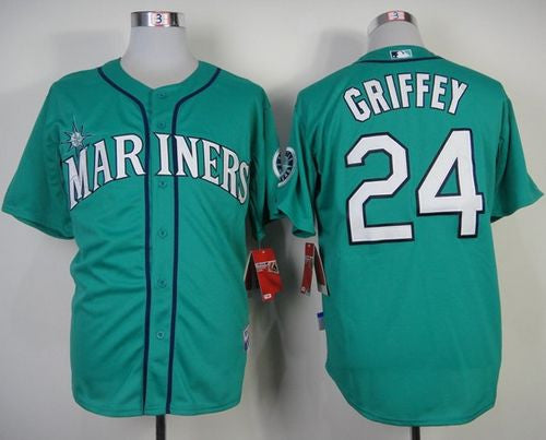 Ken Griffey Seattle Mariners green Alternate jersey