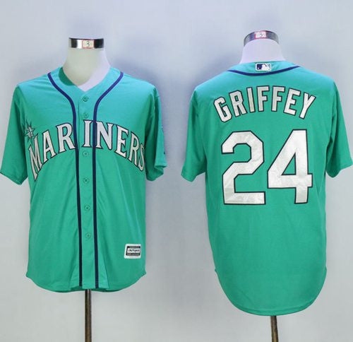 Ken Griffey Seattle Mariners green jersey
