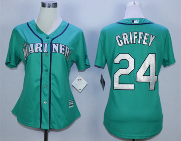Ken Griffey Seattle Mariners green jersey