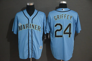 Ken Griffey Jr Seattle Mariners blue jersey