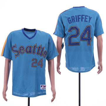 Ken Griffey Jr Seattle Mariners blue jersey