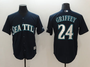 Ken Griffey Jr Seattle Mariners navy jersey