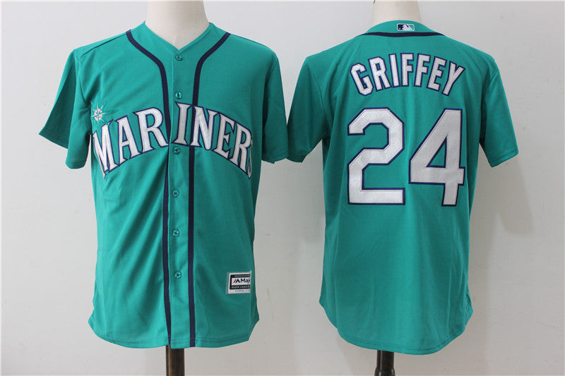 Ken Griffey Jr Northwest Seattle Mariners green Alternate jersey