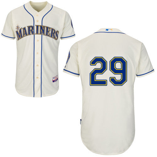 Elias Seattle Mariners cream jersey