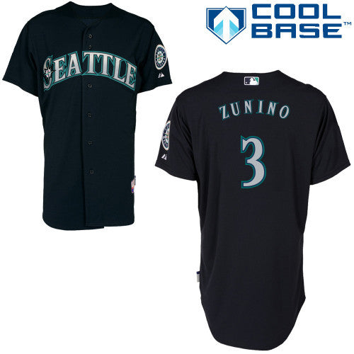 Zunino Seattle Mariners navy jersey