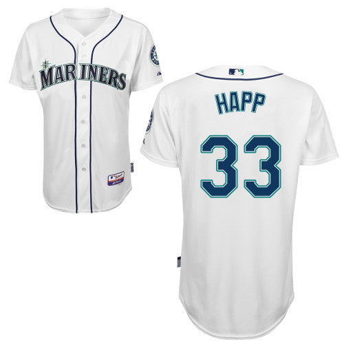 Happ Seattle Mariners white jersey