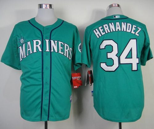 Felix Hernandez Seattle Mariners green Alternate jersey
