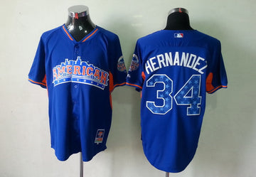 Hernandez Seattle Mariners blue jersey