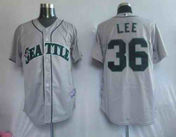 Lee Seattle Mariners grey jersey
