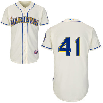 Furbush Seattle Mariners cream jersey