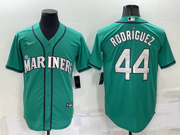 Julio Rodriguez Seattle Mariners green jersey