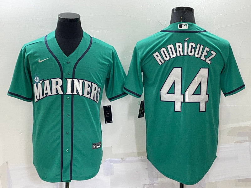 Julio Rodriguez Seattle Mariners green jersey