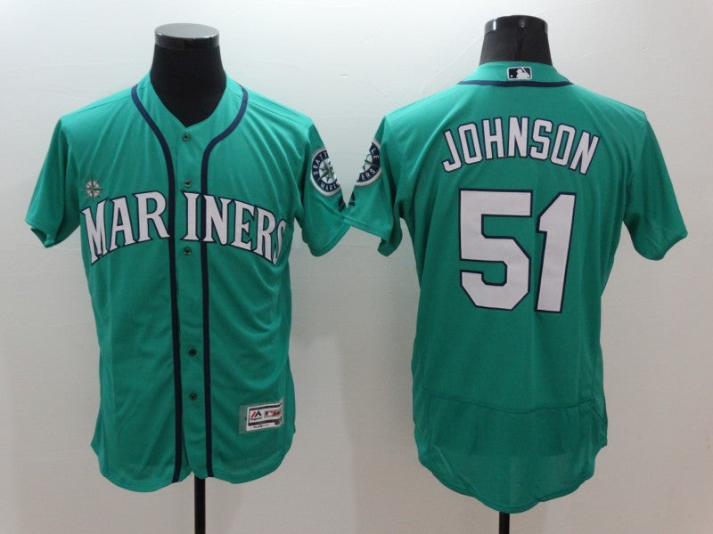 Randy Johnson Seattle Mariners green jersey