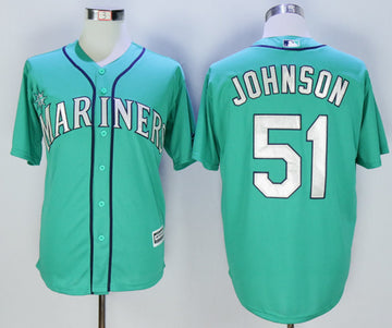 Randy Johnson Seattle Mariners green jersey