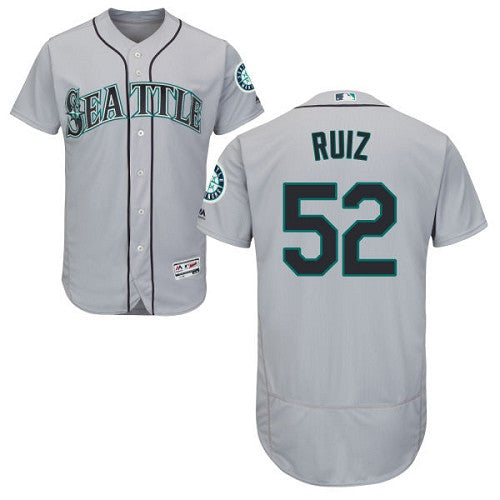 Carlos Ruiz Seattle Mariners gray jersey