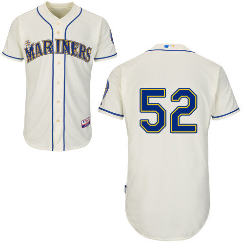 Leone Seattle Mariners cream jersey