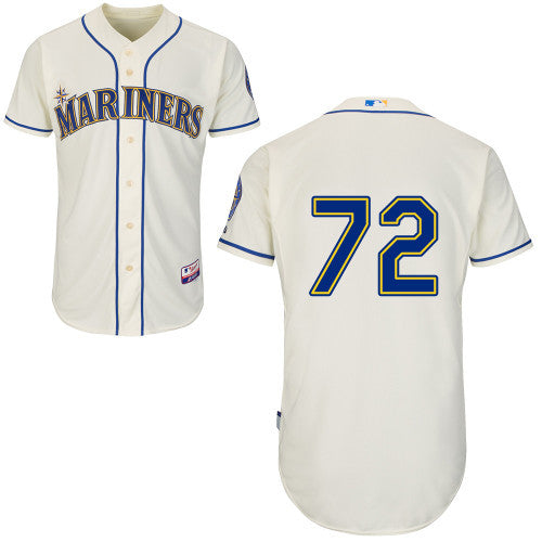 Marte Seattle Mariners cream jersey
