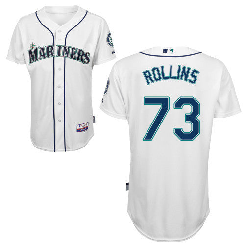Rollins Seattle Mariners white jersey