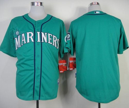 Custom Seattle Mariners green Alternate jersey