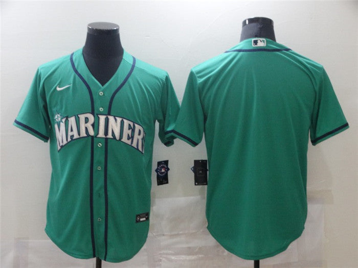 Custom Seattle Mariners green jersey