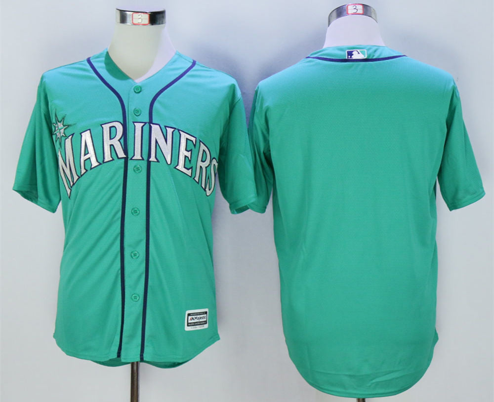 Custom Seattle Mariners green jersey
