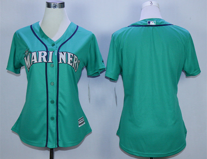 Custom Seattle Mariners green jersey