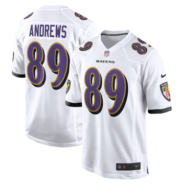 Mark Andrews Baltimore Ravens white jersey